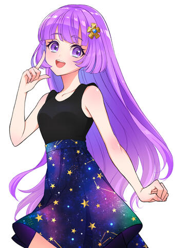 Half body sample 02. You will get the high quality image file in A4 paper size (350dpi) with transparent background.