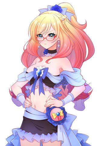 Half body sample 01. You will get the high quality image file in A4 paper size (350dpi) with transparent background.