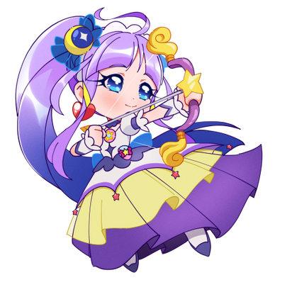 Chibi sample 02. Special for chibi and icon, canvas size is 2000x2000p (350dpi). Transparent background.